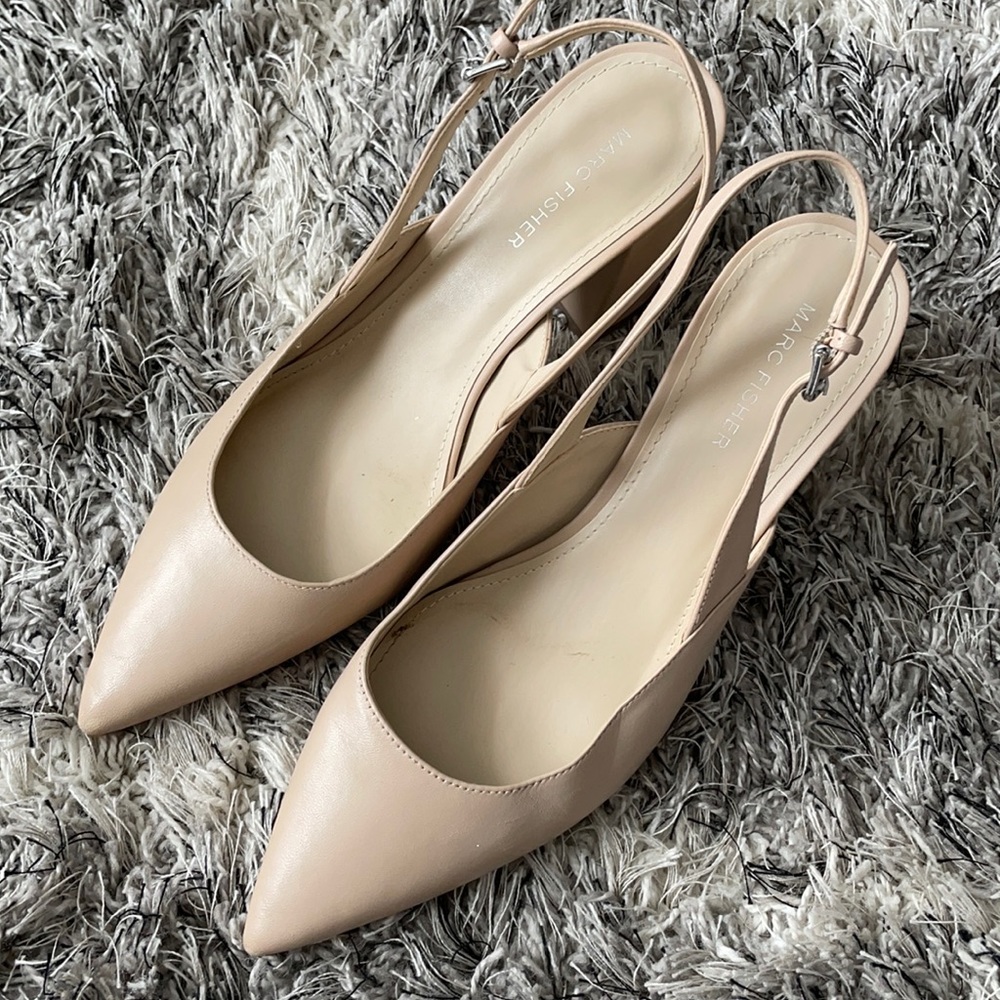 March Fisher sling back heel